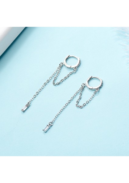 SE1688 Moda Uzun Geometrik Daire Kulak Zinciri Küpe Kadın Kore Tarzı Trendy Püskül Küpe Kpop Kadınlar Takı Parti Hediye (Yurt Dışından) fırsatları