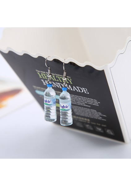 33 Maden Suyu Şişeleri Küpe Moda Yaratıcı Simülasyon Sevimli El Yapımı Küpe Bayan Takı (Yurt Dışından) fiyatları