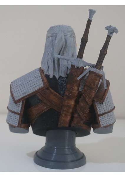 The Witcher Rivialı Geralt Bust - 15X12X20CM