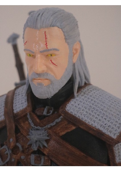 The Witcher Rivialı Geralt Bust - 15X12X20CM