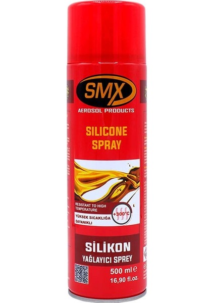 Silikon Yağlayıcı Sprey 500 ml