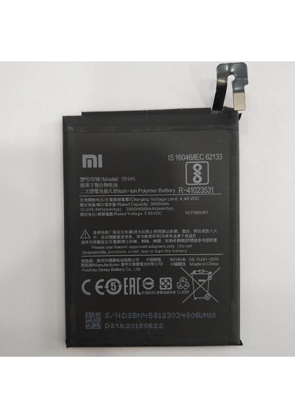 Xiaomi BN45 Note 5 Pro Batarya