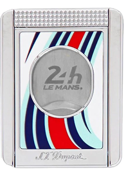 St. Dupont Le Mans 24H Sehpalı Puro Kesici Beyaz/krom 03488