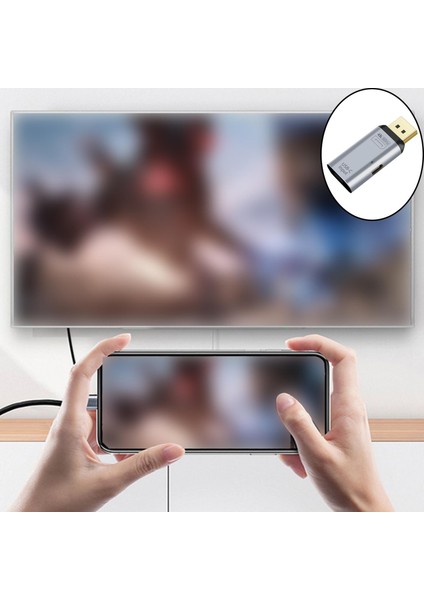 Diş Ğe, Harici Ör, Dönüştürme, 4K 60Hz, Telefon Bilgisayar Dizüstü Bilgisayar Için Dönüştürücü - (Yurt Dışından)