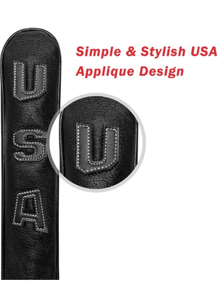 Su Geçirmez Golf Sürücüsü Kafa Kapağı Fairway Koruyucusu. Tag Black White (Yurt Dışından) indirimleri
