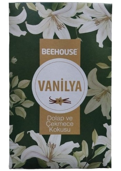 Bee House Beehouse Dolap ve Çekmece Kokusu 5'li Set - Vanilya Keseleri