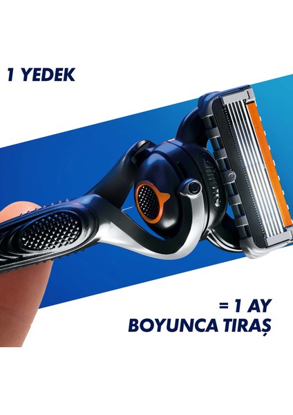 Fusion ProGlide 4'lü Yedek Tıraş Bıçağı