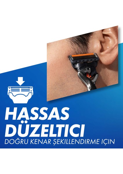 Fusion ProGlide 4'lü Yedek Tıraş Bıçağı