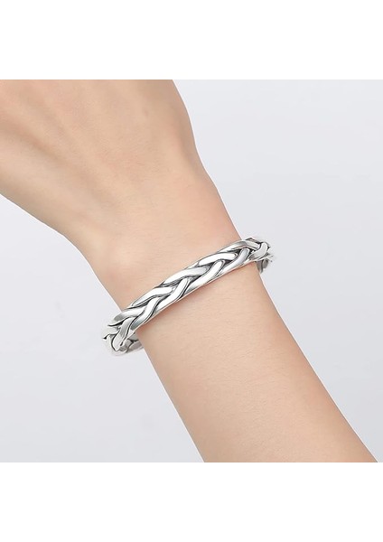 Örgü Gümüş Bileklik indirimleri