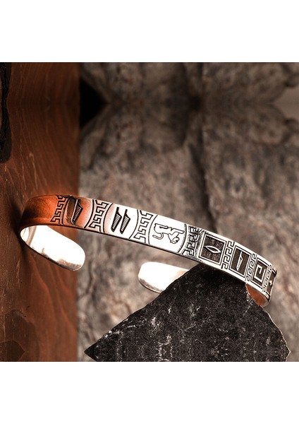 Antik Yunan Albesi Kişiselleştirilebilir Gümüş Bileklik fiyatları