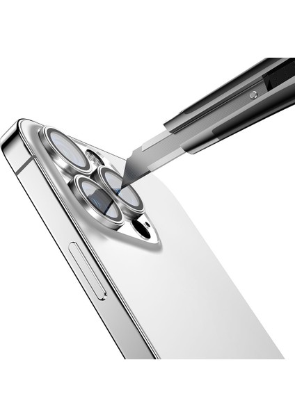 Apple iPhone 15 Pro Max Cl-13 Kamera Lens Koruyucu Siyah modelleri