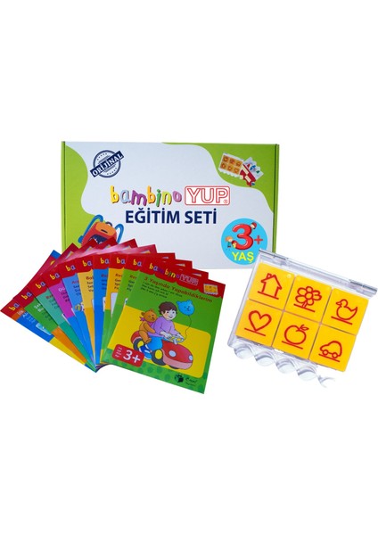 Bambinoyup 3+ Yaş Kitap Seti (10 Kitapçık + Plastik Kontrol Aracı)