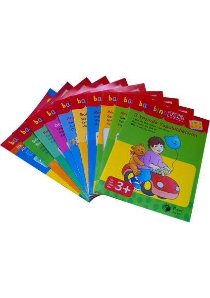 Bambinoyup 3+ Yaş Kitap Seti (10 Kitapçık + Plastik Kontrol Aracı) fiyatları