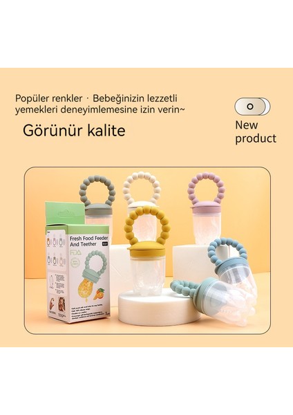 Bebek Meyve Gıda Takviyesi Gıda Sınıfı Silikon Meyve ve Sebze Isırıkları (Yurt Dışından) fırsatları