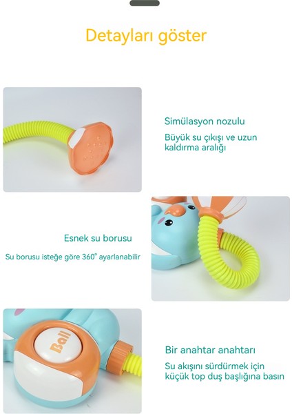 Bebek Banyo Suyu Oyuncağı, Banyoya Su Püskürten Fil (Yurt Dışından) fiyatları