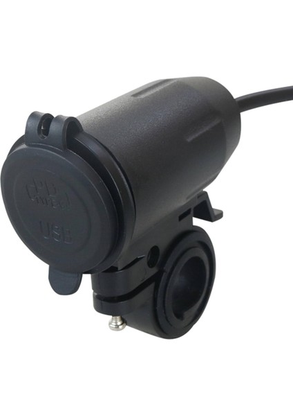 Ch-34 Çift USB Girişli Motosiklet Için Pd Qc3.0 USB Şarj