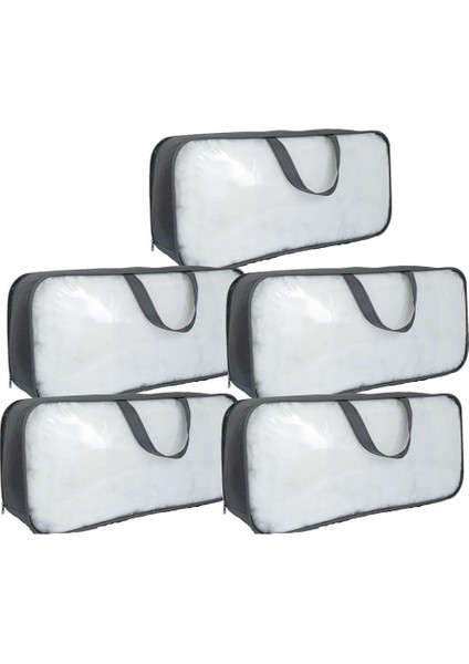 5'li Set Pvc & Şeffaf Telli Valiz Hurç 60x40x20 fiyatları