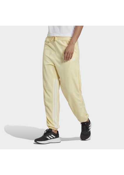 Hyperglam 3-Stripes Oversized Cuffed With Side Zippers Jogger Eşofman ALTI-HK2559