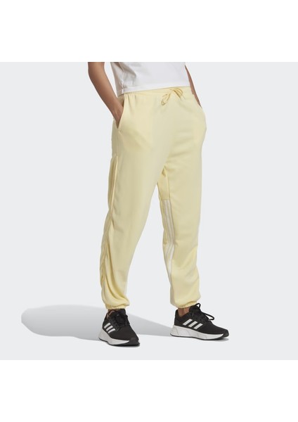 Hyperglam 3-Stripes Oversized Cuffed With Side Zippers Jogger Eşofman ALTI-HK2559 modelleri
