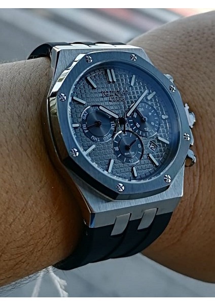 Jg Polo Club Gri Erkek Kol Saati 5 Atm Su Geçirmez Paslanmaz Çelik Makine Garantili indirimleri