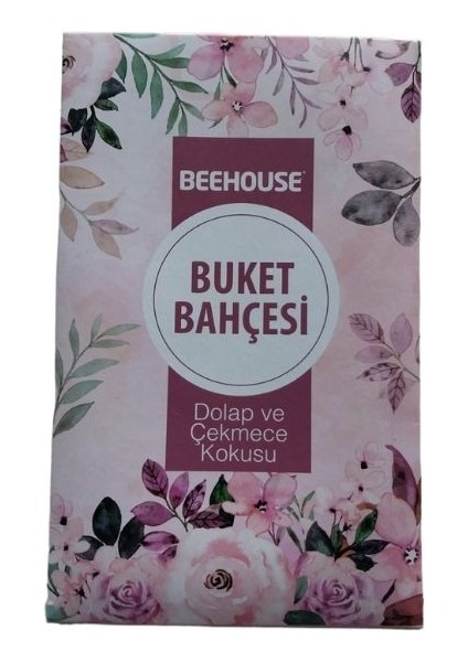 Beehouse Dolap ve Çekmece Kokusu 5'li Set - Buket Bahçe Keseleri