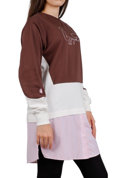 Kadın Tunik Gömlek Detaylı %100 Pamuk fiyatları