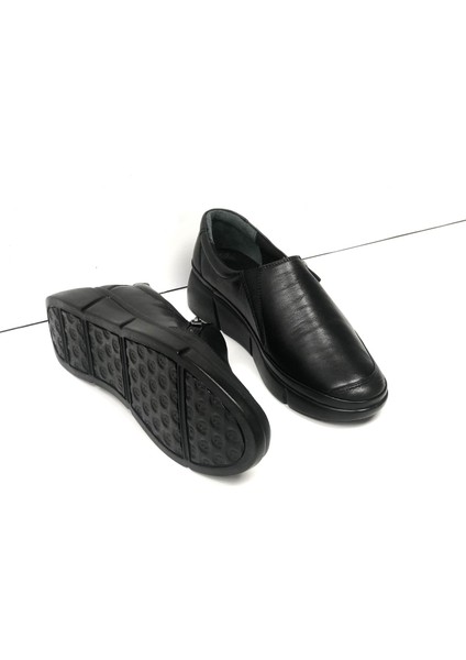 Diabet Deri Tam Günlük Kadın Fermuarlı Loafer Ayakkabı fiyatları