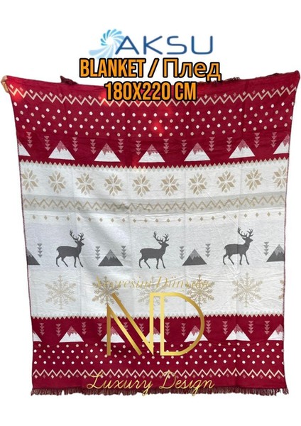 Emilio Çift Kişilik Battaniye