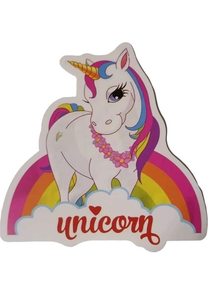 Unicorn Dekoratif Banner Süs