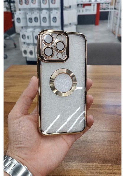 iPhone 15 Pro Kılıf Köşeleri Renkli Şeffaf Kamera Korumalı Silikon Luxury Kapak fiyatları