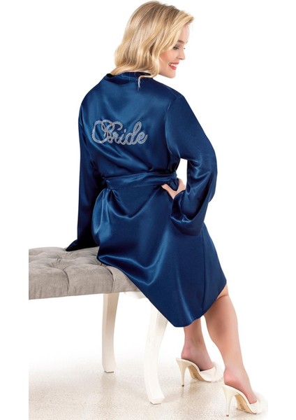 Moon Girly 1153 Taşlı Saten Sabahlık Bride / Gelin fiyatları