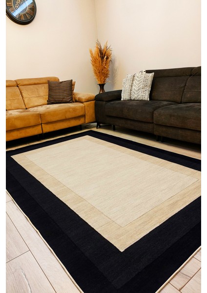 Drom Kaymaz Halı Makinede Yıkanabilir Şönil Kilim