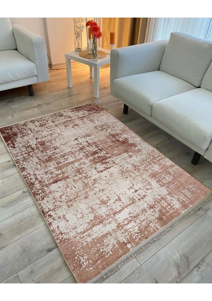 Drom Kaymaz Halı Makinede Yıkanabilir Şönil Kilim
