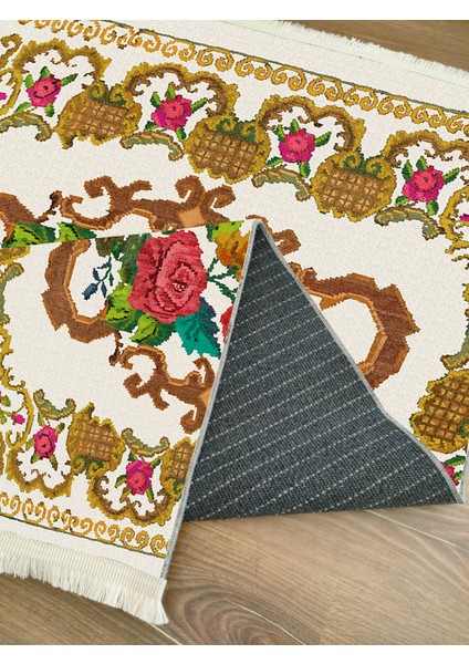 Drom Kaymaz Halı Makinede Yıkanabilir Şönil Kilim fırsatları