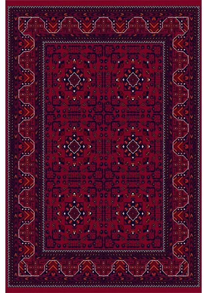 Drom Kaymaz Halı Makinede Yıkanabilir Şönil Kilim