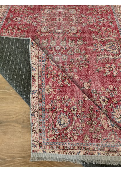 Drom Kaymaz Halı Makinede Yıkanabilir Şönil Kilim