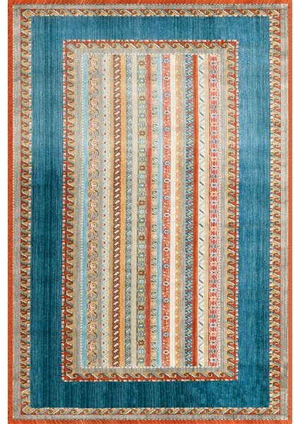 Drom Kaymaz Halı Makinede Yıkanabilir Şönil Kilim