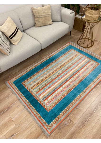 Drom Kaymaz Halı Makinede Yıkanabilir Şönil Kilim modelleri