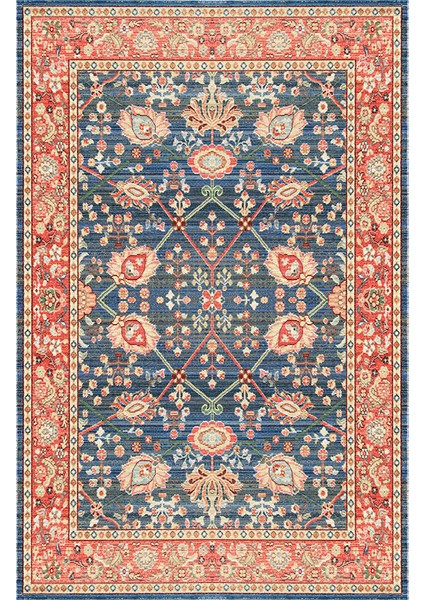 Drom Kaymaz Halı Makinede Yıkanabilir Şönil Kilim