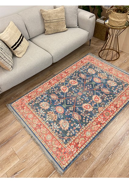 Drom Kaymaz Halı Makinede Yıkanabilir Şönil Kilim fırsatları