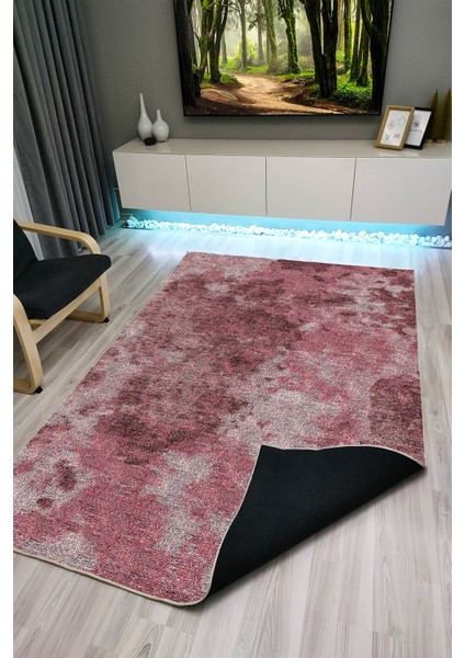 Drom Kaymaz Halı Makinede Yıkanabilir Şönil Kilim
