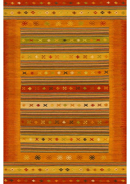 Drom Kaymaz Halı Makinede Yıkanabilir Şönil Kilim