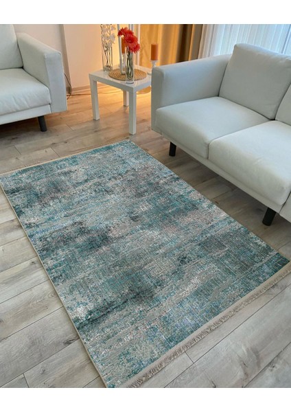 Drom Kaymaz Halı Makinede Yıkanabilir Şönil Kilim