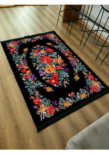 Drom Kaymaz Halı Makinede Yıkanabilir Şönil Kilim