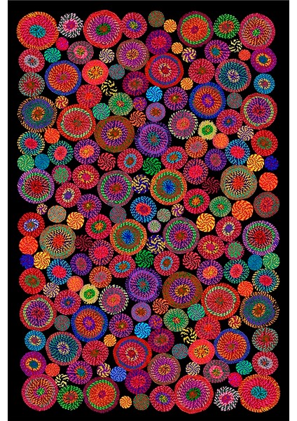 Drom Kaymaz Halı Makinede Yıkanabilir Şönil Kilim