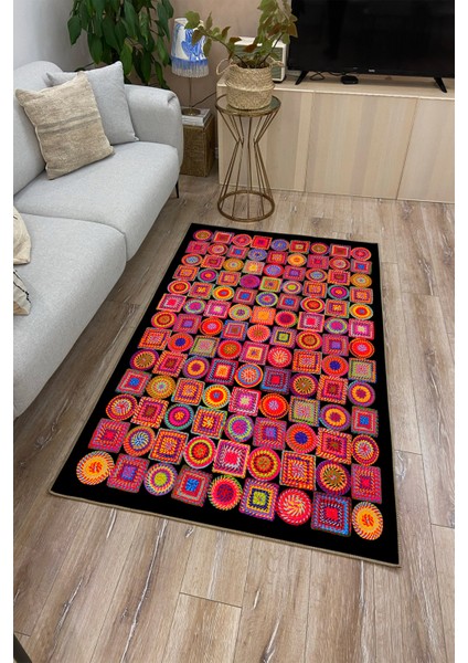 Drom Kaymaz Halı Makinede Yıkanabilir Şönil Kilim fiyatları