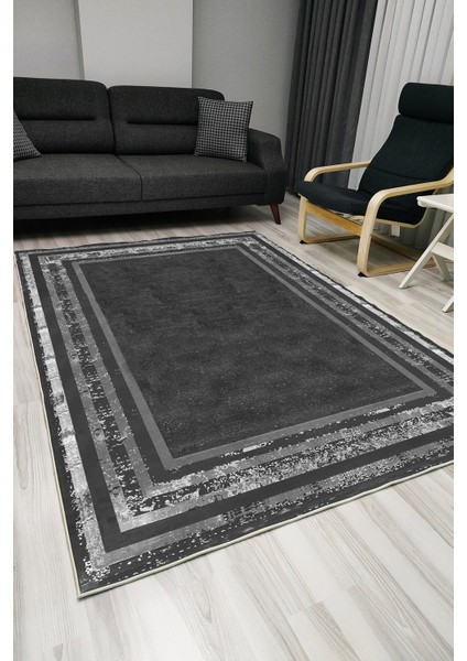 Drom Kaymaz Halı Makinede Yıkanabilir Şönil Kilim