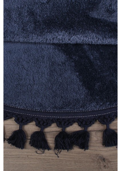 Mavi Fluffy Düğüm Saçaklı Yuvarlak Post Peluş Halı mavi Fluffy Düğüm Saçaklı Yuvarlak Post Peluş Halı Antibakteriyel Kaymaz Taban Yumuşacık Yolluk modelleri