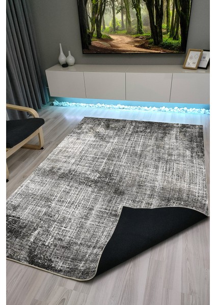 Drom Kaymaz Halı Makinede Yıkanabilir Şönil Kilim