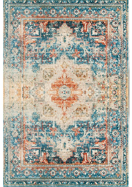 Drom Kaymaz Halı Makinede Yıkanabilir Şönil Kilim